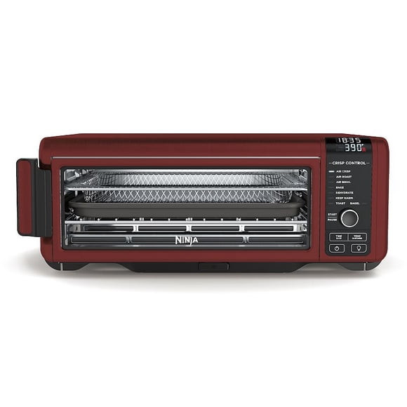 Open Box - Ninja Foodi 8-in-1 Digital Air Fry Oven, Large Toaster Oven, Flip-Away For Storage, Dehydrate, Keep Warm, 1800 Watts, Stainless, Cinnamon