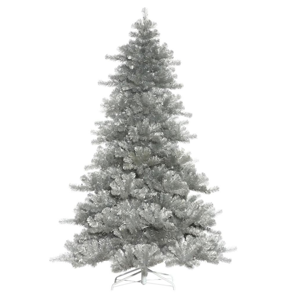 Vickerman 492642 7.5' x 58" Antique Silver Pine Tree Christmas Tree