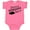 Hot Pink, variant on Inktastic Someone in Nebraska Loves Me Boys or Girls Baby Bodysuit