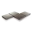 thumbnail image 3 of Kozy Kitchen Coaster Set, Premium Granite Coasters, Double-Polished Multi-Functional Drink Coasters, 100% Natural Granite Stone (6, Black Granite - Square), 3 of 4