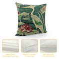 thumbnail image 4 of COMIO Lumbar Throw Pillow Cover Lotus Crane Gardens Pillow Cover Traditional Chinese 16x26in Decorative Pillow Home Oriental Pillow Case for Couch Sofa Bed Chair Indoor, 4 of 5