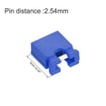 thumbnail image 2 of 50pcs 2.54mm Standard Pin Header Jumper Cap Short Circuit Connection Cap,Mini Micro Jumper Bridge Plug Blue, 2 of 5