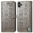 thumbnail image 4 of Funda Cartera FOXDOCK para Nothing CMF Phone 1 , Flip PU con Relieve de Gatos y Perros, Tarjetero y Soporte, 4 of 6