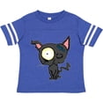 thumbnail image 3 of Inktastic Goth Animals Pets Black Cat Boys or Girls Toddler T-Shirt, 3 of 5