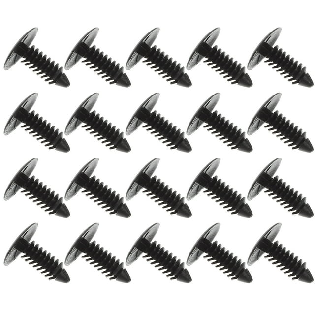 Shisuyan 100 Pcs Goupille de Retenue Remplacement Goupille de Poussée Garniture de Porte Automobile Vis de Fixation