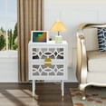 thumbnail image 4 of Ktaxon 2-Drawer Nightstand, Side Table End Table with Charing Station, White, 4 of 14