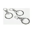 thumbnail image 4 of Cousin DIY 3 Piece Metal Key Rings, Keychain and Lanyard Making, 54mm, Silver Finish, 4 of 9