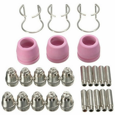 

1Set/26pcs Plasma Cutter Cutting Torch Tip Nozzles Consumables Kit Torch Parts