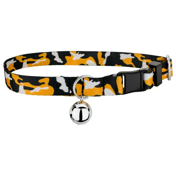 Country Brook Petz® Black and Gold Camo Cat Collar Limited Edition