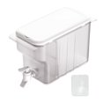 thumbnail image 1 of Moyic Jarra de agua para bebidas mixtas de 4L para bebidas de limonada, té helado, jarra de té de frutas Cocina y Comedor botella de agua fría, 1 of 1
