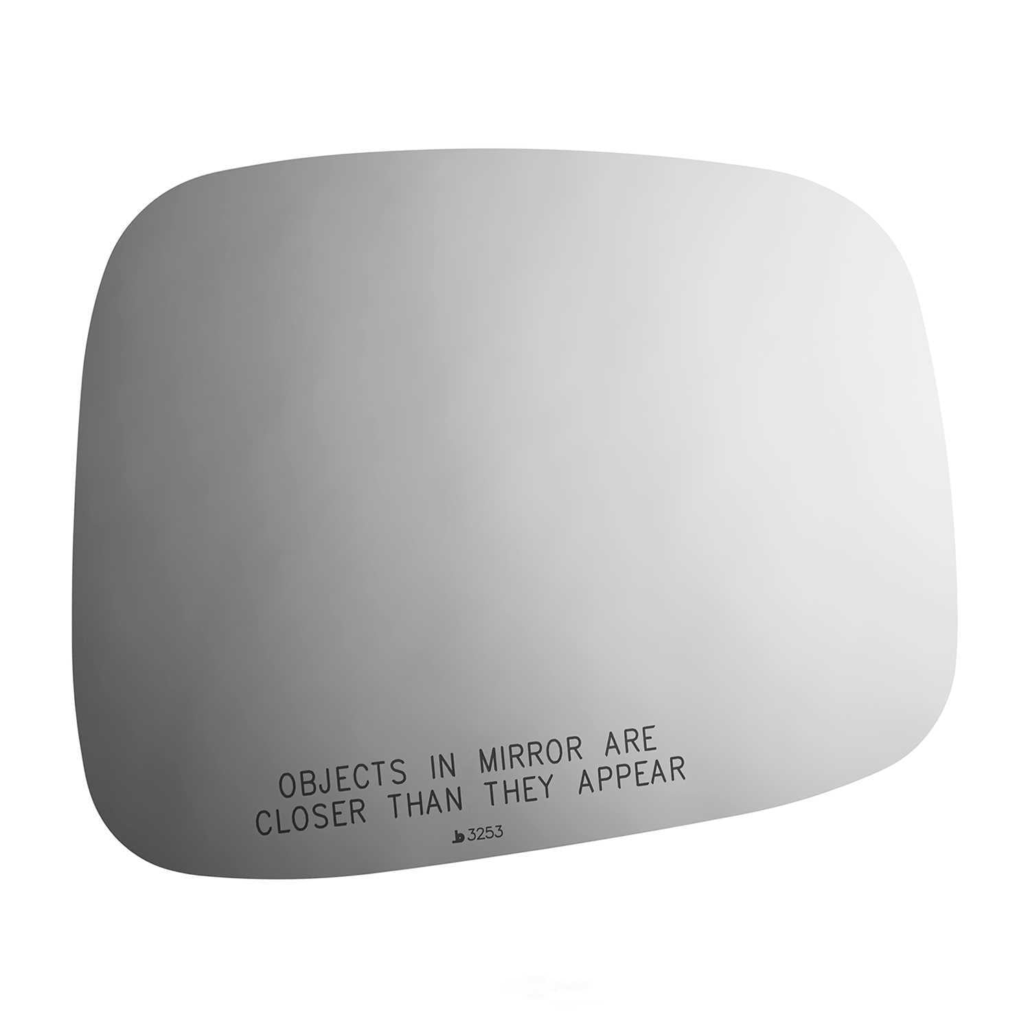 Burco Side View Mirror Replacement Glass - Clear Glass - 3253