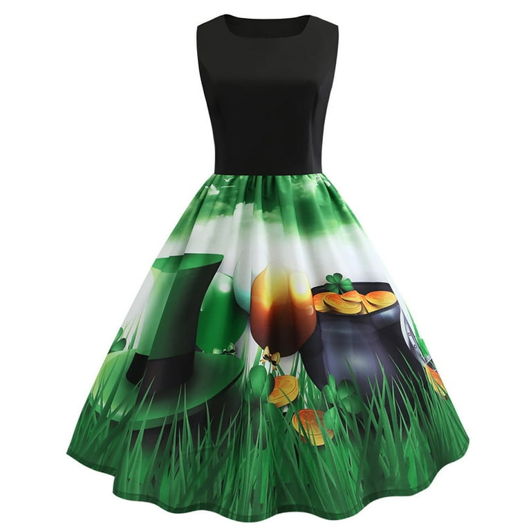 Green 80s shop prom dress