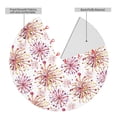thumbnail image 2 of Yiaed Fireworks Print Christmas Tree Skirt , Tree SkirtsTree Mat for Christmas Winter Holiday Indoor Decorations-30", 2 of 7