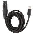 thumbnail image 4 of Câble USB C vers XLR femelle à faible bruit, câble de microphone USB C Plug and Play HIFI pour Windows 2 mètres/6,6 pieds, 4 of 4
