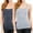Charcoal Grey/H Grey, variant on Juniors & Girls Basic Adjustable Spaghetti Strap Cropped Camisole Tank Top with Inner Shelf Bra