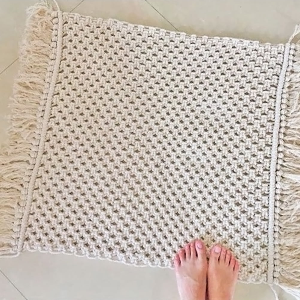 200 Braided Thread Cotton Macrame Cord Wall Hanging Weave Lace Tapestry