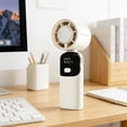 thumbnail image 4 of Handheld Mini Fan with Digital Display, USB Rechargeable Portable Battery Fan for Travel and Outdoor, 100 Speed Settings, Compact Fan, 1 Pack, 4 of 8