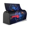 thumbnail image 3 of Yiaed Astronaut Print Mailbox Covers, Magnetic Mailbox Cover, Mail Box Covers for Garden Outdoor Decor Box Covers-25.5x21 in, 3 of 8