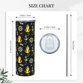thumbnail image 2 of Yellow Rubber Duck Pirate Tumbler 20 Oz Gifts For Men Woman Coffee Cup Stainless Steel Mug Insulated Tumbler Travel Mug Home Office, 2 of 6