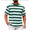 Green, variant on ZRGHAOYLQ Mens Striped T Shirts Short Sleeve Casual Basic Crew Neck Tshirts Athletic Fitness Shirt Tops Big and Tall