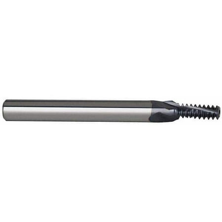 

Carmex 1/4-20 Internal 3-Flute Solid Carbide Helical Flute Thread Mill TiAlN Finish 0.185 Cut Diam 1/4 Shank Diam 0.48 LOC