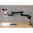 thumbnail image 3 of AmScope 3.5X-90X Simul-Focal 144-LED Articulating Zoom Stereo Microscope + 5MP Camera New, 3 of 4