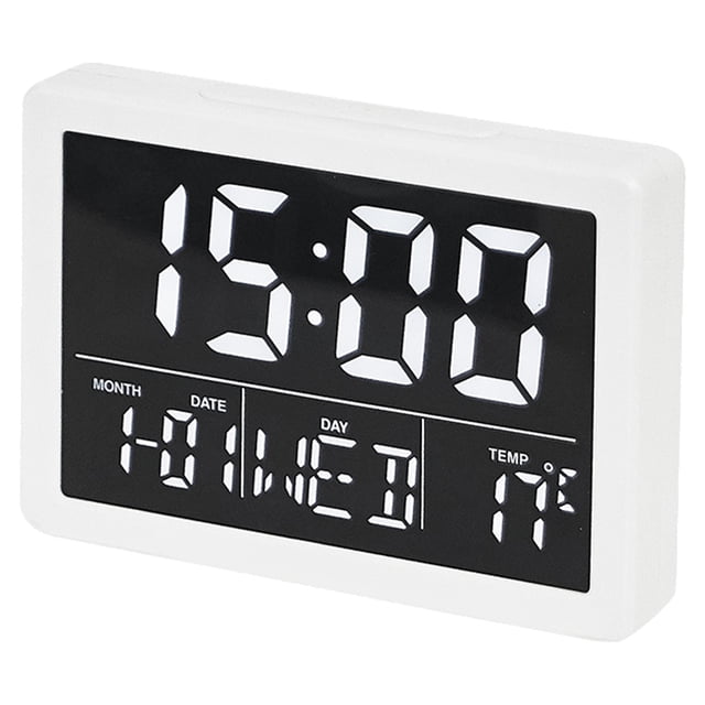 Large screen simple LED clock bedside alarm clock multifunctional electronic clock