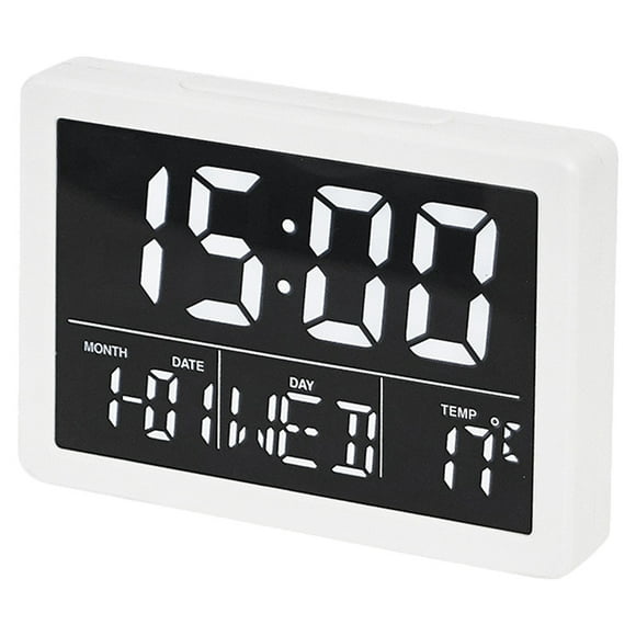 Large screen simple LED clock bedside alarm clock multifunctional electronic clock