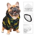 thumbnail image 3 of Gaeub Monster Truck1 Dog Hoodie Sweatshirts Warm Dog Clothes for Small Dogs,Puppy and Cat Costume-Large, 3 of 7
