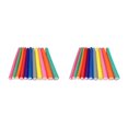 thumbnail image 1 of letairis 10x Hair Foam Curler Roller Set Use Rods DIY Flexible Easy 12mm 10 Pcs 2Set, 1 of 6