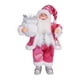thumbnail image 3 of Figura de Papá Noel decorativa para Navidad, juguete de muñeca, regalo para adultos, bonita rosa, 3 of 9