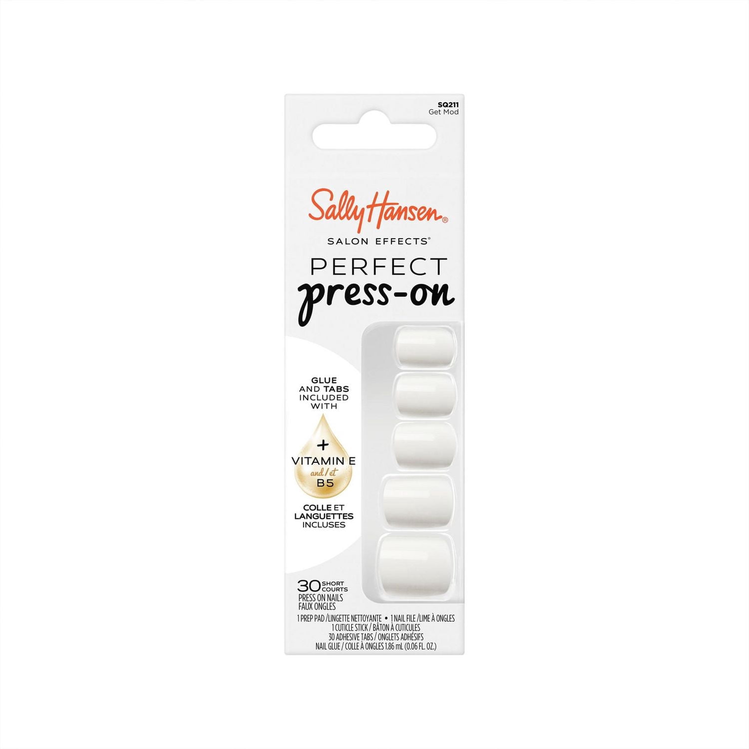Salon Effects Perfect Press-On Nails, Non-Damaging Manicure