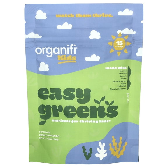 Organifi Kids, Easy Greens, 4.23 oz (120 g)