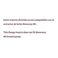 thumbnail image 3 of Momcozy Inserto De Brida 19mm Compatible Con Brida 24mm De La Mayoría Extractor Leche, 4 Piezas 19mm, 3 of 7
