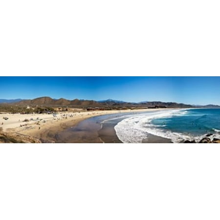 Tourists At Cerritos Beach Todos Santos Baja California Sur Mexico Todos Santos Baja California Sur Mexico