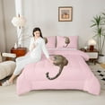 thumbnail image 4 of Castle Fairy 3-Piece Queen Animal Cheetah Comforter Set, 4 of 8