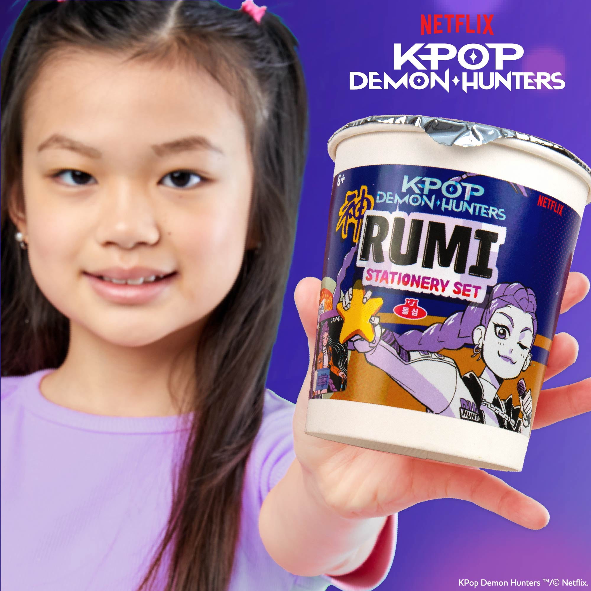Netflix KPop Demon Hunters™ Rumi Multicolor Stationery Set