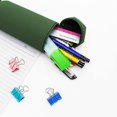 thumbnail image 2 of Sharpen And Dull Pencil Holder Pencil Case Silicone Pencil Box Pen Bag Holder For Desk Stand Up Pen Case Pencil Box Students Silicone Storage Bag, 2 of 4