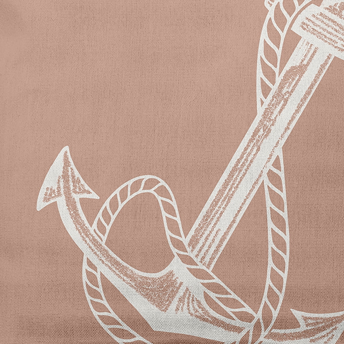 Simply Daisy 16" x 16" Anchored Nautical Indoor/Outdoor Throw Pillow
