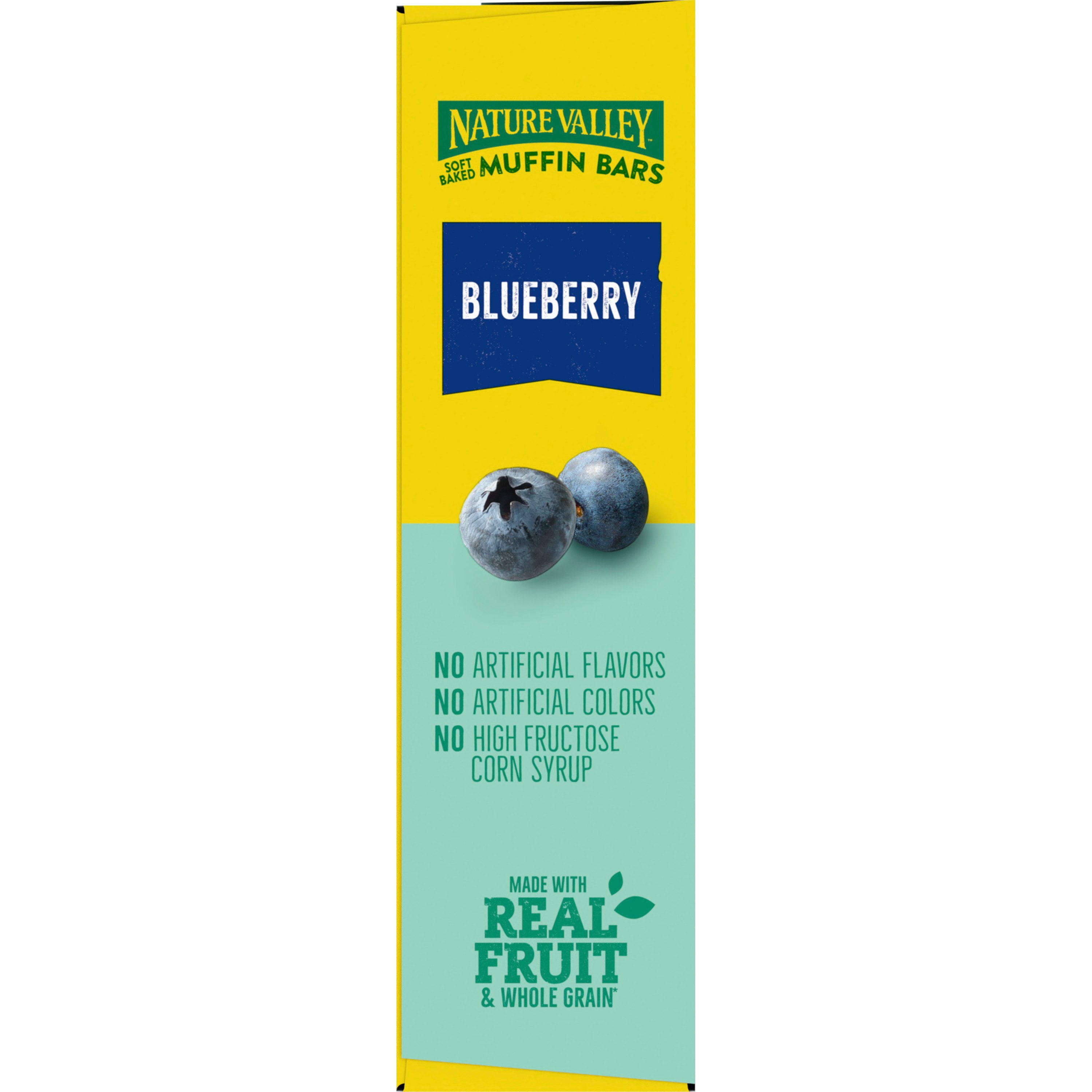 Pack of 2 Nature Valley Soft Baked Muffin Bars Blueberry, 5 ct (Package May Vary)