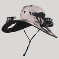 thumbnail image 2 of Kcolen Mens Sun Hat Xxl Solar Powered Wide Brim Sun Hat with Built-in Fans for Outdoor Fishing Camping and Beach Activities UPF 50+, 2 of 4