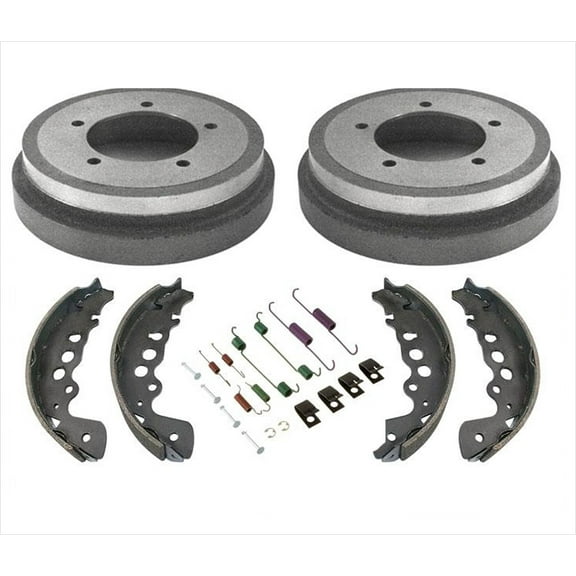 Rear Brake Drums Shoes Brake Springs For 00-04 Chevy Tracker