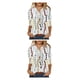 thumbnail image 1 of Sonducket Blusa de manga corta para mujer, Jersey holgado para niña, camisa para oficina, fiesta, fecha, Top de verano, ropa de moda Type17 NO17, 1 of 6