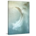 thumbnail image 2 of "Wind Blown Feather" Painting Print on Wrapped Canvas, 2 of 5