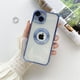 thumbnail image 1 of Funda de teléfono con agujero de logotipo chapado en oro de lujo para iPhone 14 13 12 Pro Max 11 XS 7 8 Plus, protección de cámara con logotipo transparente de silicona suave Tan Jianjun unisex, 1 of 2