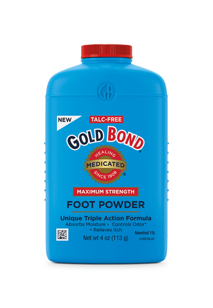 Gold Bond Foot Powder, Medicated Maximum Strength, 10oz Bottle