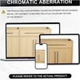thumbnail image 2 of COSMOS 60 Inch Oak Freestanding Bathroom Vanity with 4 Soft-Close Doors, Ample Storage Cabinet, Modern Farmhouse Style, Easy Assembly Design, 2 of 4