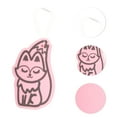 thumbnail image 3 of Unique Bargains Cartoon Bath Brush Body Scrubber 4.33"x2.56"x0.79" 1 Pc Pink, 3 of 6
