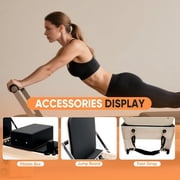 Professional Pilates Reformer Machine for Home, Pilates Reformer Workout Machine for Home Gym with Reformer Accessories