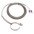 thumbnail image 1 of K Type Thermocouple,Thermocouple Thread High Sensitivity Thermocouple Thread Temperature Sensor Top Tier Quality, 1 of 14